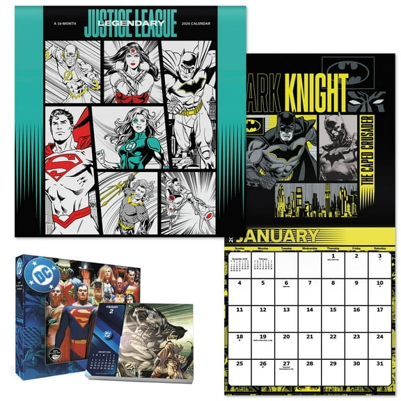 DC COMICS JUSTICE LEAGUE-BOXCAL BUNDLE