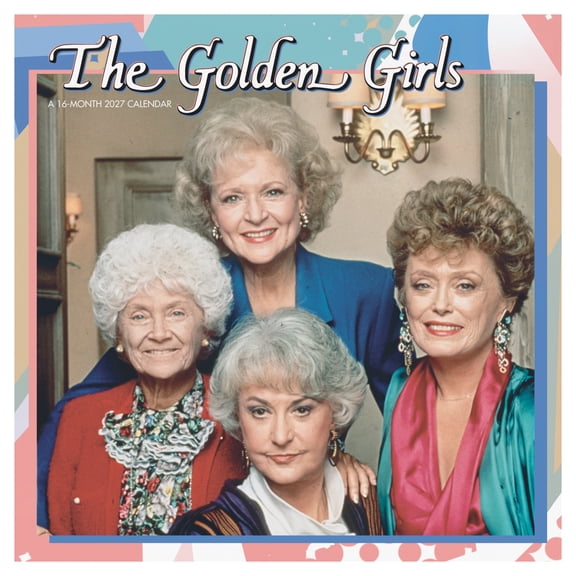 The Golden Girls 2027 Wall Calendar, 16 Months, by Trends International