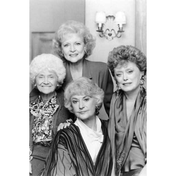 The Golden Girls 24x36 Poster Rue McLanaham Beatrice Arthur Estelle Getty Betty White