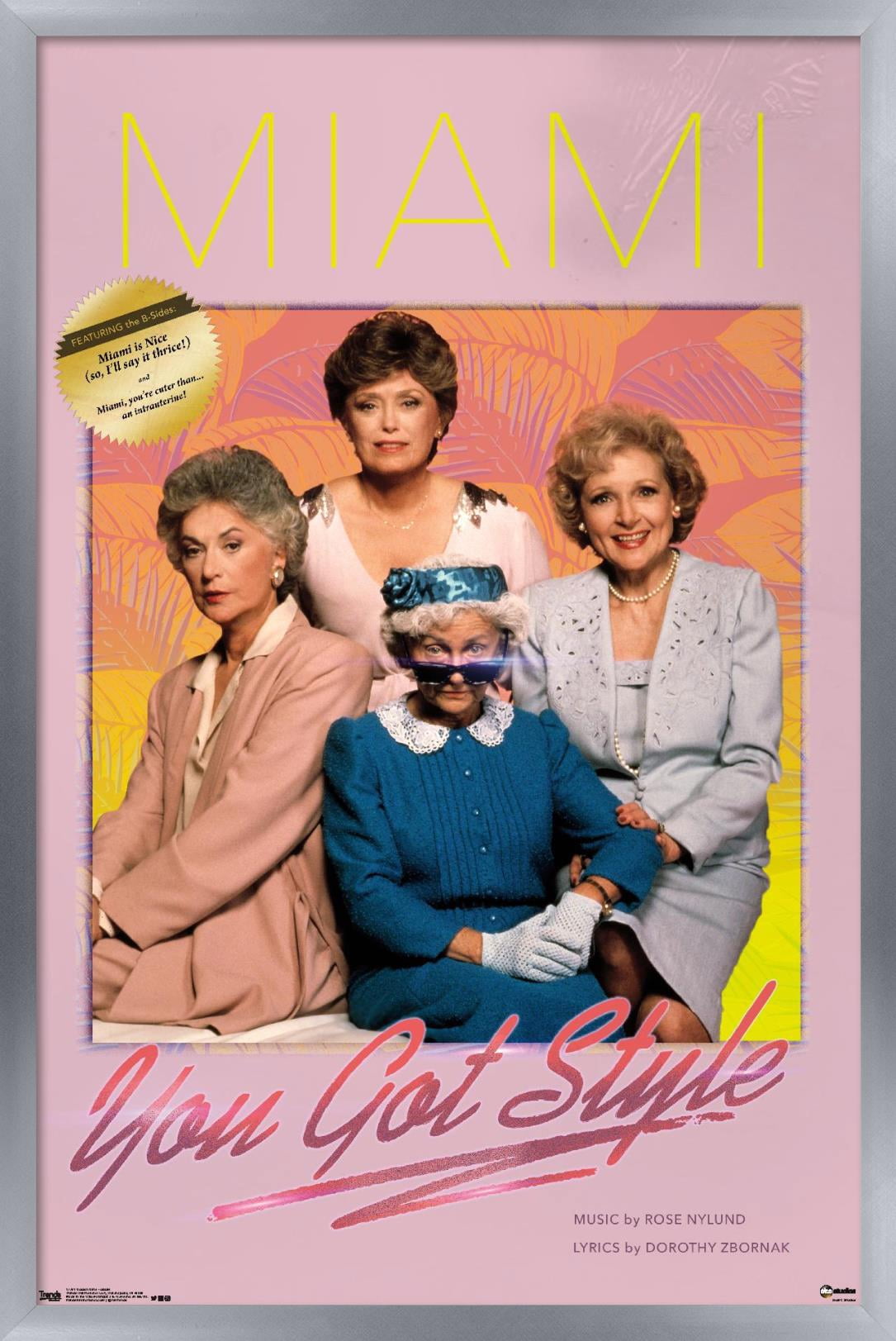 The Golden Girls - Album Wall Poster, 14.725" x 22.375", Framed