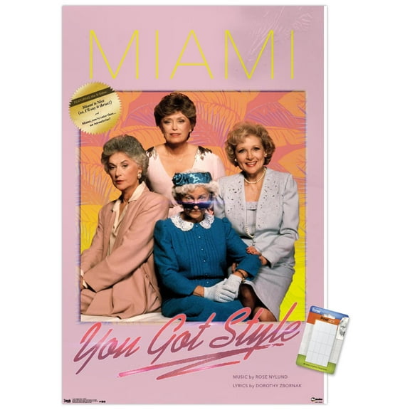 The Golden Girls - Album Wall Poster, 14.725" x 22.375"