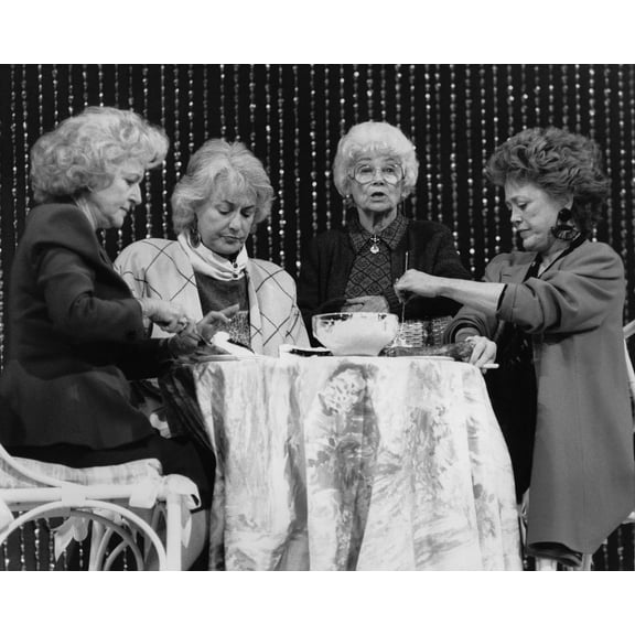 The Golden Girls Betty White Bea Arthur Estelle Getty Rue Mcclanahan 24x36 Classic Hollywood Poster