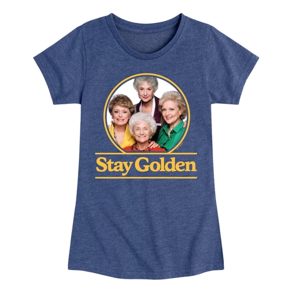 The Golden Girls - Girls' Fitted Short Sleeve Graphic T-Shirt