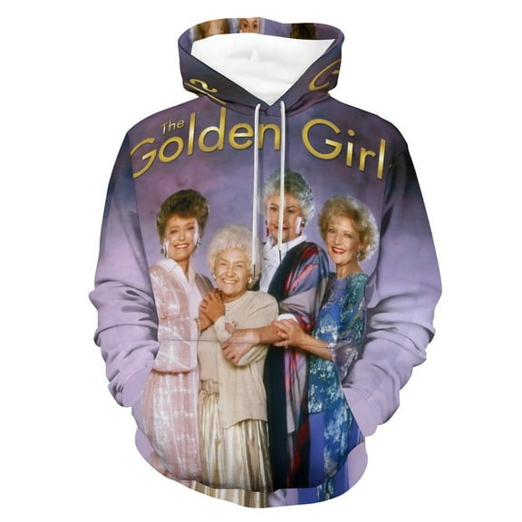 The Golden Girls Hoodie Unisex 3d Novelty Hoodies Graphic Hoodies Pullover Sweatshirts For Men Women Teen 3XL
