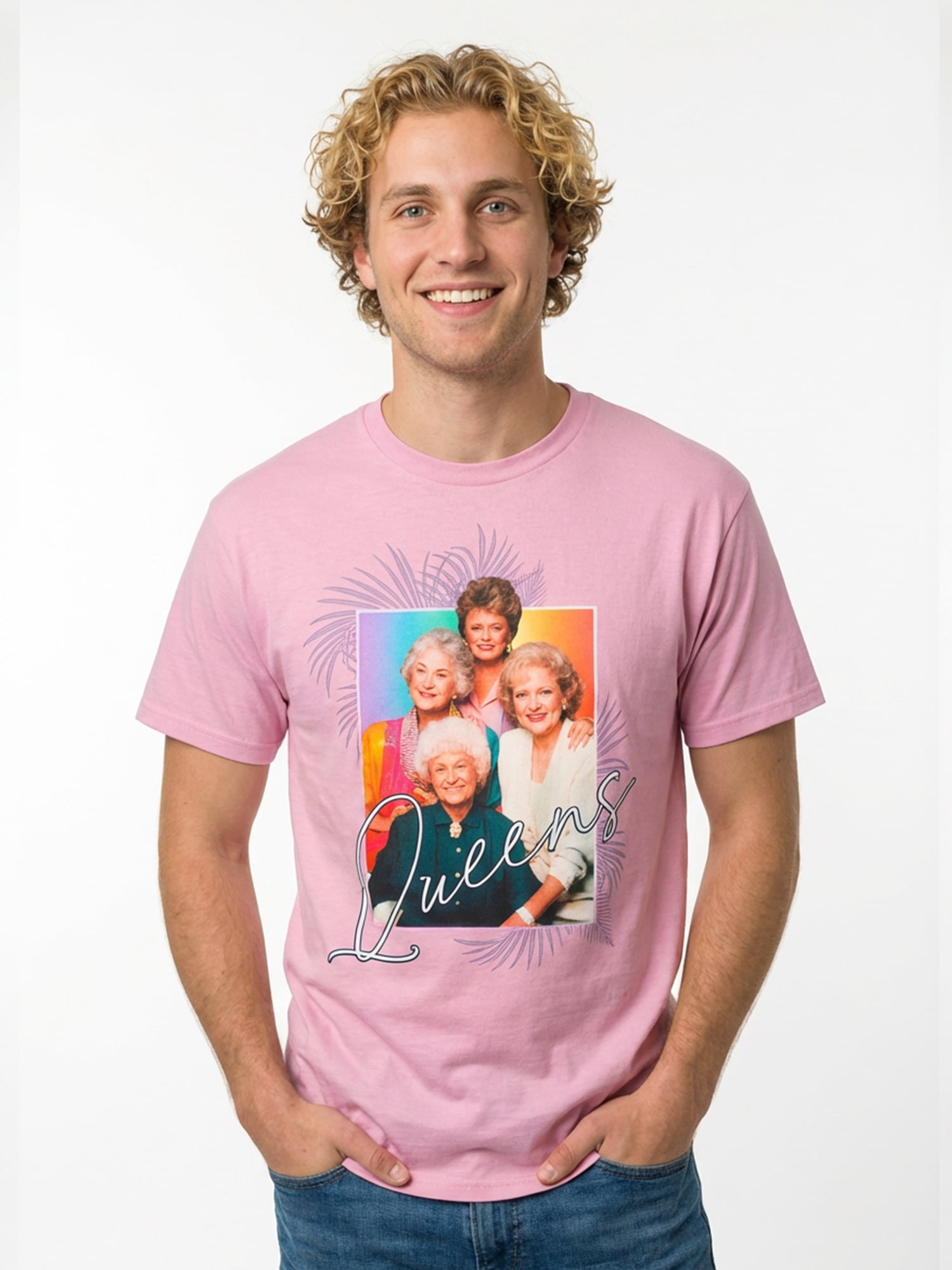 The Golden Girls, Men's & Big Men's Pride Graphic Tee, Queens, Sizes S-3XL