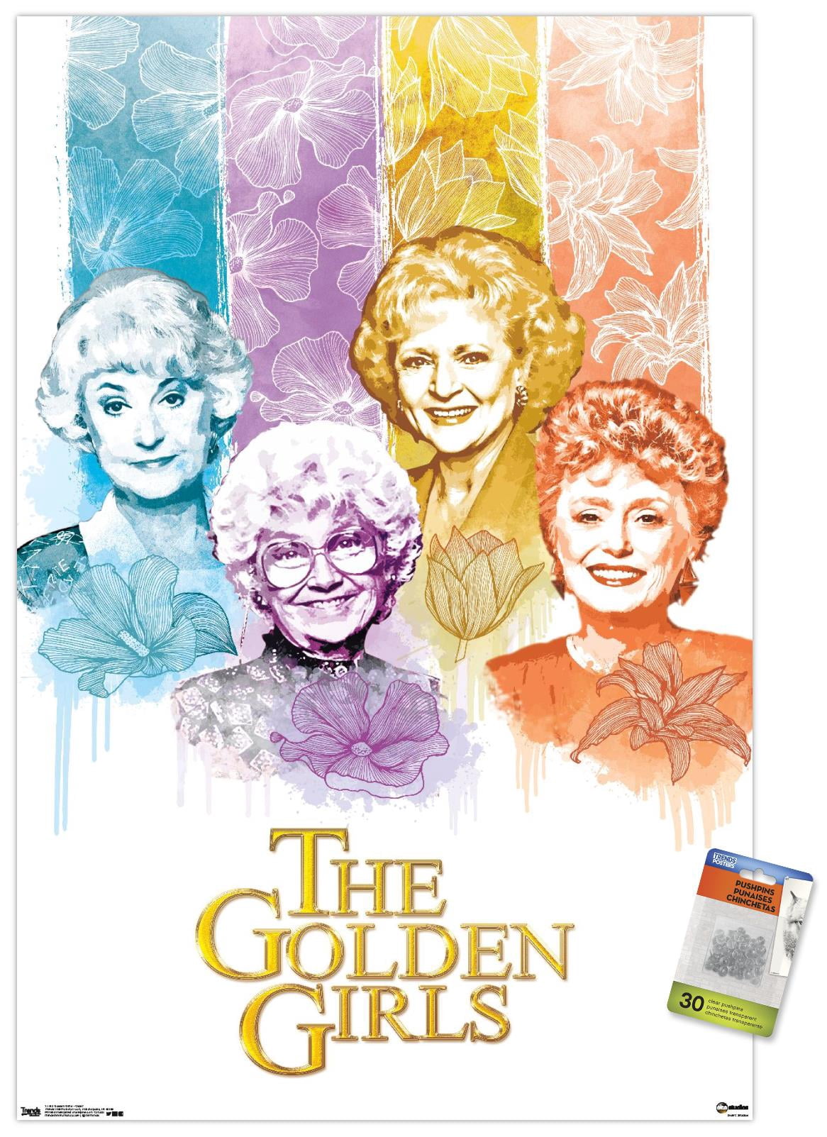 The Golden Girls - Older Wall Poster with Push Pins, 22.375" x 34"