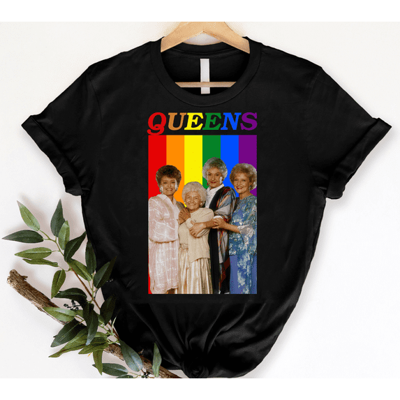 The Golden Girls Queens LGBT T-Shirt, Stay Golden Shirt, The Golden Girls Shirt, LGBT Shirt, LGBT Gifts