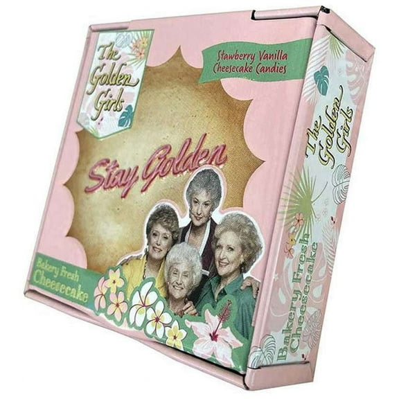 The Golden Girls Strawberry Vanilla Cheesecake Candies Candy Tin
