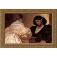 thumbnail image 1 of The Golden Hours 24x18 Gold Ornate Wood Framed Canvas Art by Leighton, Lord Frederick, 1 of 2