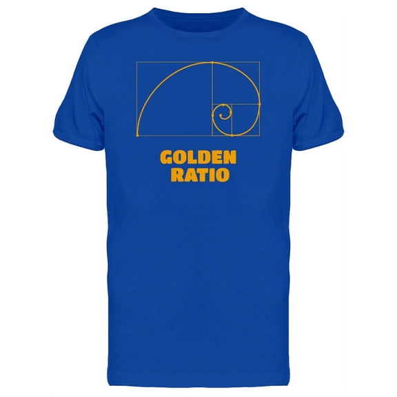The Golden Ratio Icon T-Shirt Men -Image by Shutterstock, Male Medium