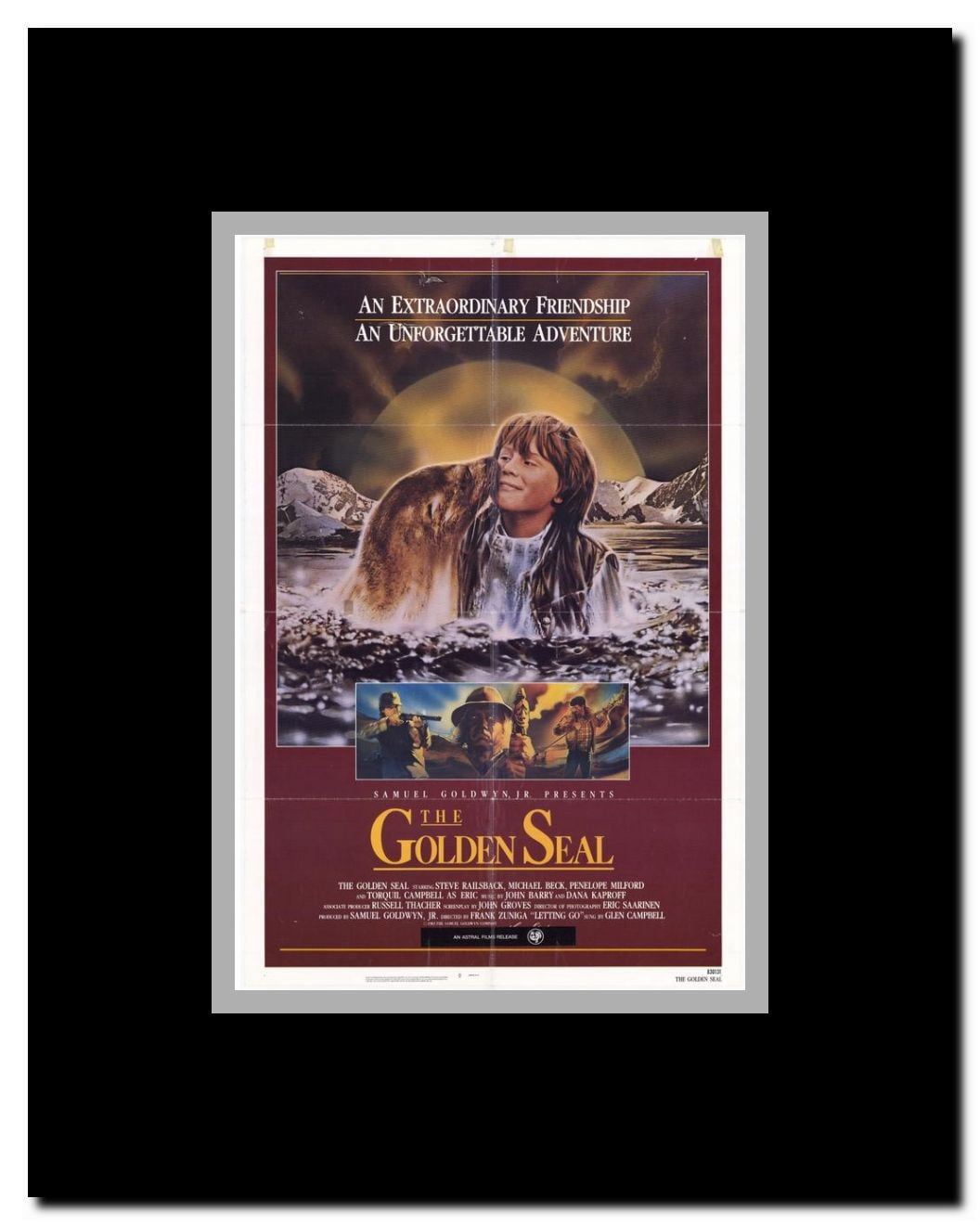 The Golden Seal Framed Movie Poster