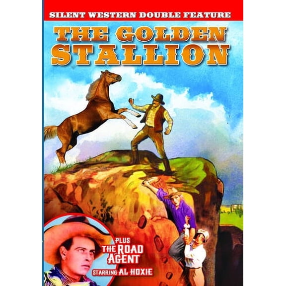 The Golden Stallion / The Road Agent (DVD), Alpha Video, Western