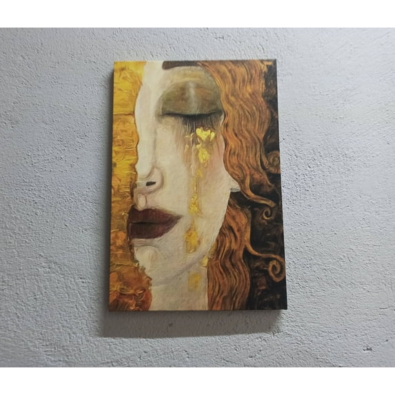 The Golden Tears, Printed Canvas, Canvas Wall Art, Wall Decor, Reproduction Wall Decor, Famous Art Canvas, The Golden Tears Canvas Decor, Canvas Wall Decor - Gallery Wrapped