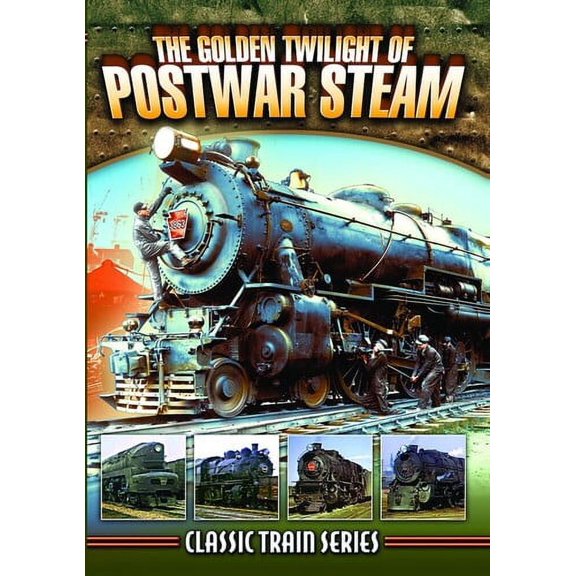 The Golden Twilight Of Postwar Steam (DVD), Alpha Video, Documentary
