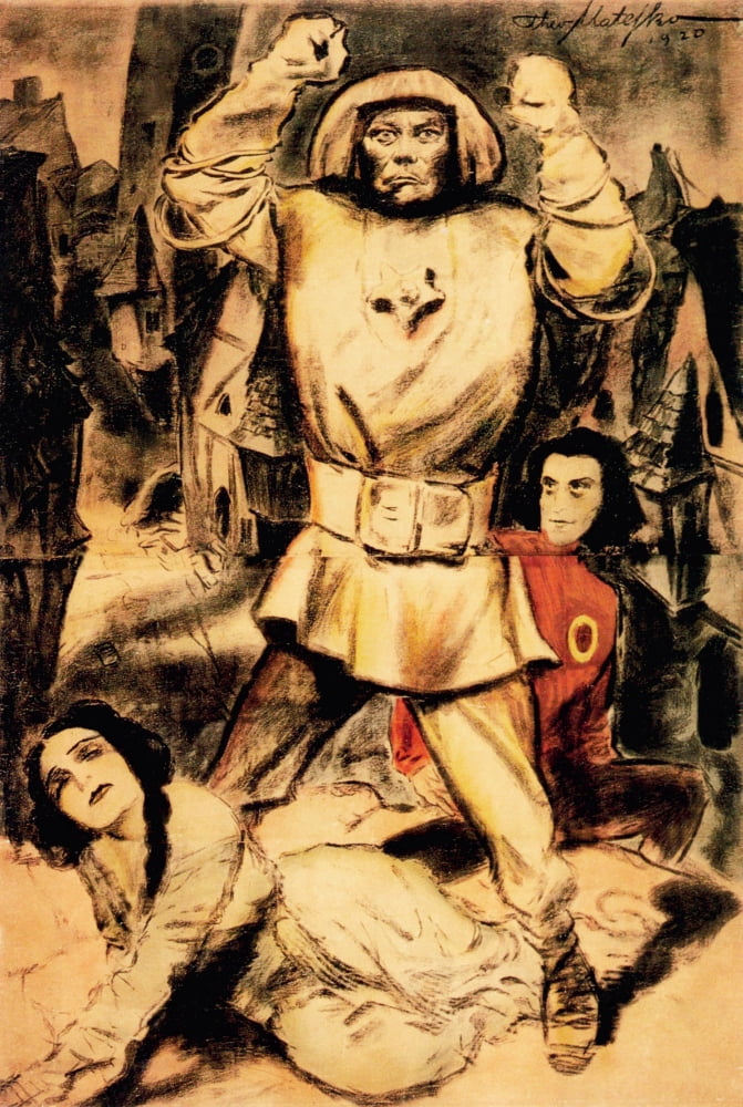 The Golem Canvas Art - (11 x 17)