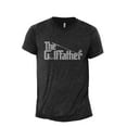 thumbnail image 1 of The Golf Father Men's Modern Fit Fun Casual T-Shirt Printed Graphic Tee Charcoal Grey 2X-Large, 1 of 3