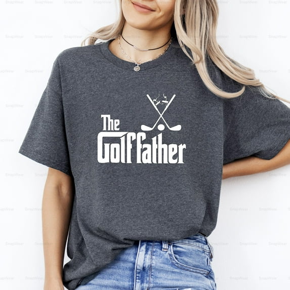 The Golffather Golf Father Funny Golfing Fathers Day Player Sport T-Shirt, SW, Hoodie Unisex, up to 5XL