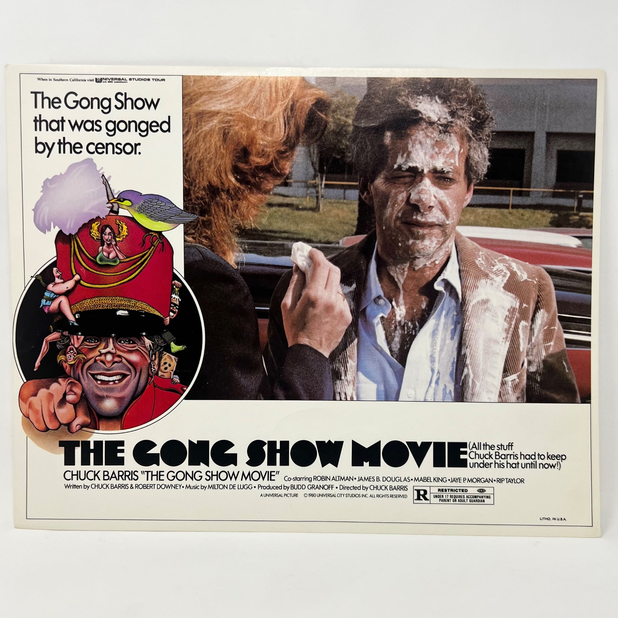 The Gong Show Movie Lobby Cards Lobby Card Poster Chuck Barris set of 6