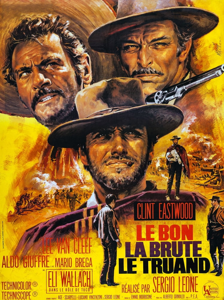 The Good The Bad And The Ugly 123movies The Good The Bad And The Ugly Clint Eastwood Poster