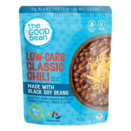 The Good Bean Heat & Eat Low Carb Classic Chili 10oz