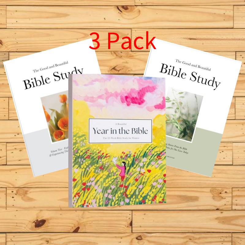 The Good and Beautiful Bible Study Volume 1 & 2 & A Beautiful Year in ...