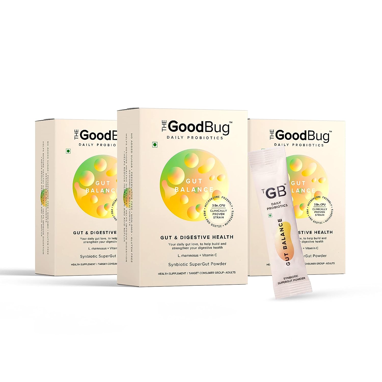 Good Bug Inulin Powder The Good Bug Gut Balance SuperGut Stick for Gut Health, Strong ...