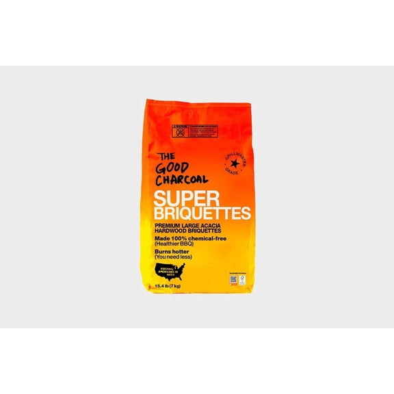 The Good Charcoal Super Charcoal Briquettes, 15.4 Lbs