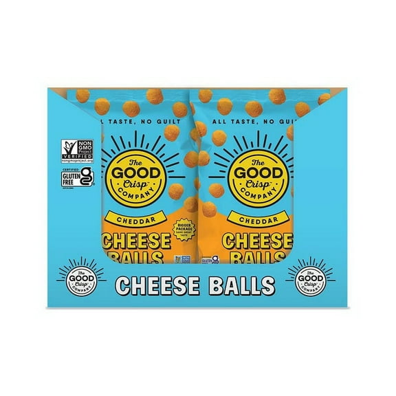 The Good Crisp Cheddar Cheese Balls 8/4oz, 514630