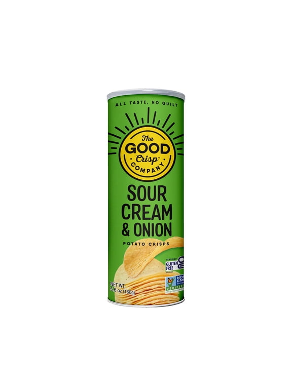 Gluten Free Sour Cream and Onion Snack Chips, 5.6 oz