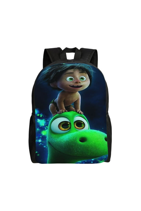 The Good Dinosaur Backpack Aesthetic Large Capacity Laptop Bookbag College Travel Hiking School Daypack Rucksack