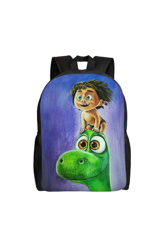 The Good Dinosaur Backpack Aesthetic Large Capacity Laptop Bookbag College Travel Hiking School Daypack Rucksack