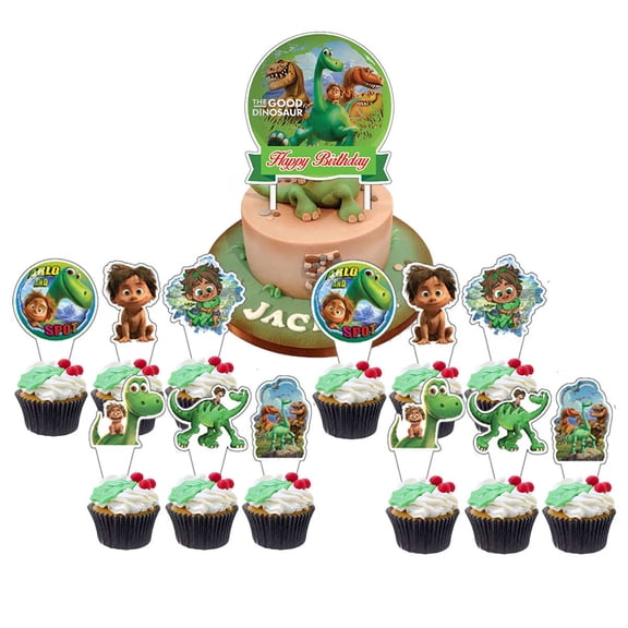 The Good Dinosaur Cake Topper CupcakeS Set Birthday Party Supplies Decoration Decor Kit