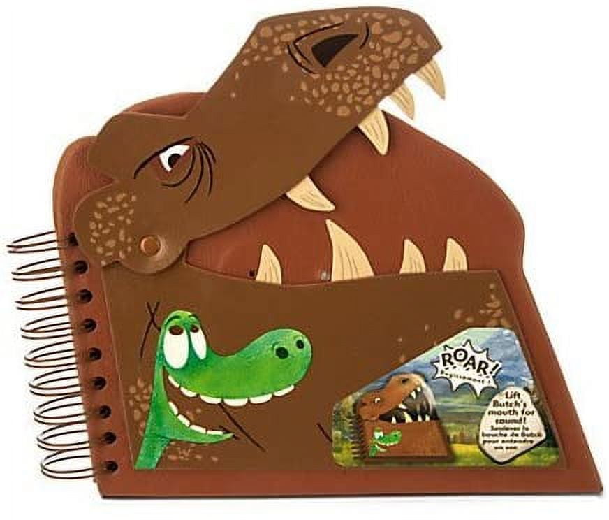 The Good Dinosaur Disney T Rex Butch and Arlo 3D Moving Journal Notepad Notebook