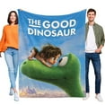 thumbnail image 1 of The Good Dinosaur Flannel Blanket Soft Bed Sofa Throw Blanket Birthday Gift, 1 of 12