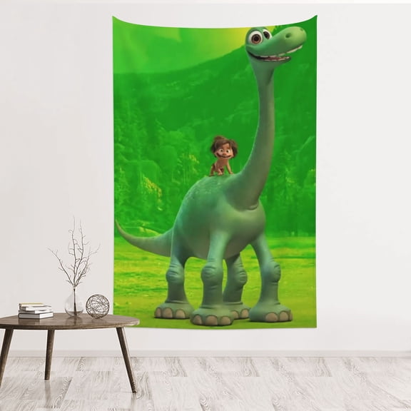 The Good Dinosaur Tapestry Wall Hanging, Art Poster Decor Tapestries for Bedroom Living Room Dorm Home Party, 60"x40"