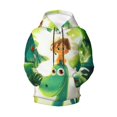 thumbnail image 1 of The Good Dinosaur Teen Boys Girls Hoodies 3D Printed Hooded Sweatshirts for Kids Long Sleeve Casual Unisex Pullovers with Pockets, 1 of 8