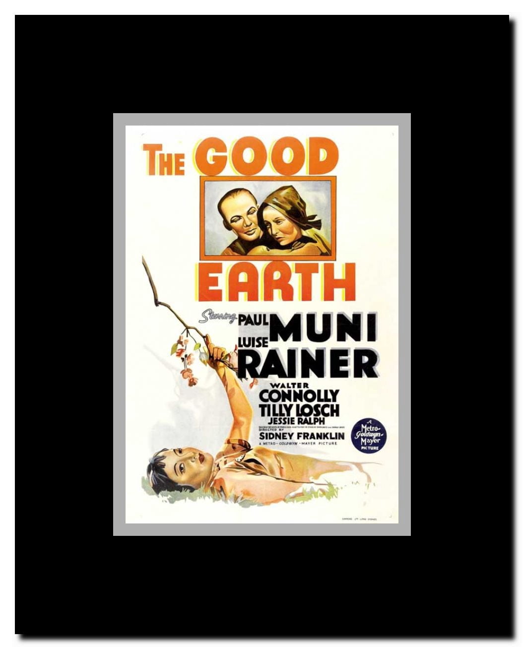The Good Earth Framed Movie Poster