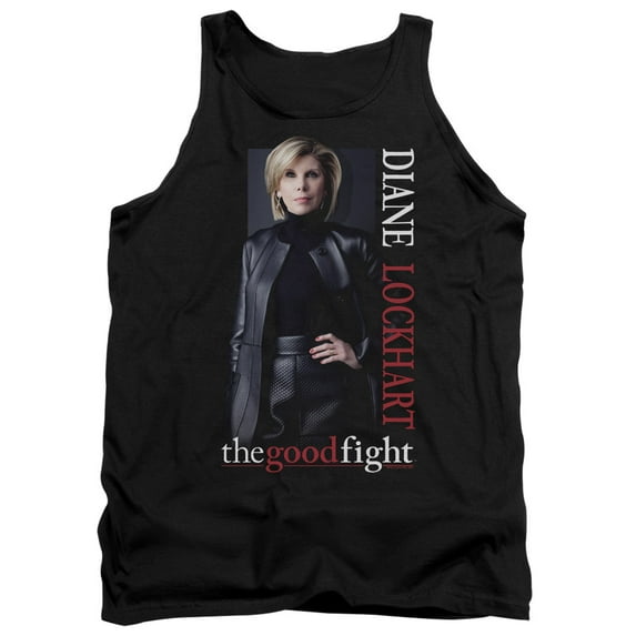 The Good Fight Diane Adult Tank Top Black