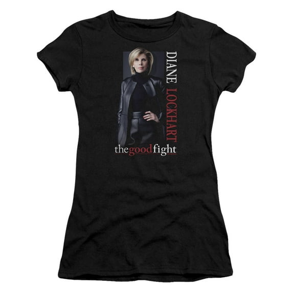 The Good Fight Diane Junior Women's Sheer T-Shirt Black