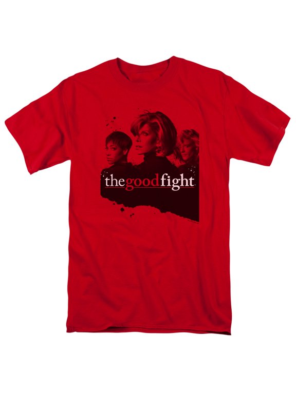The Good Fight Diane Lucca Maia Adult 18/1 T-Shirt Red