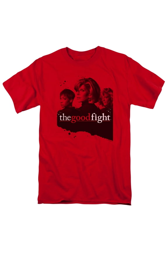 The Good Fight Diane Lucca Maia Adult 18/1 T-Shirt Red