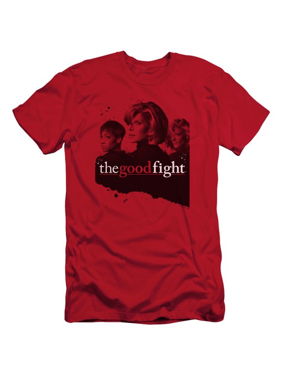The Good Fight Diane Lucca Maia Adult 30/1 T-Shirt Red
