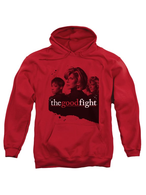 The Good Fight Diane Lucca Maia Adult Pullover Hoodie Sweatshirt Red
