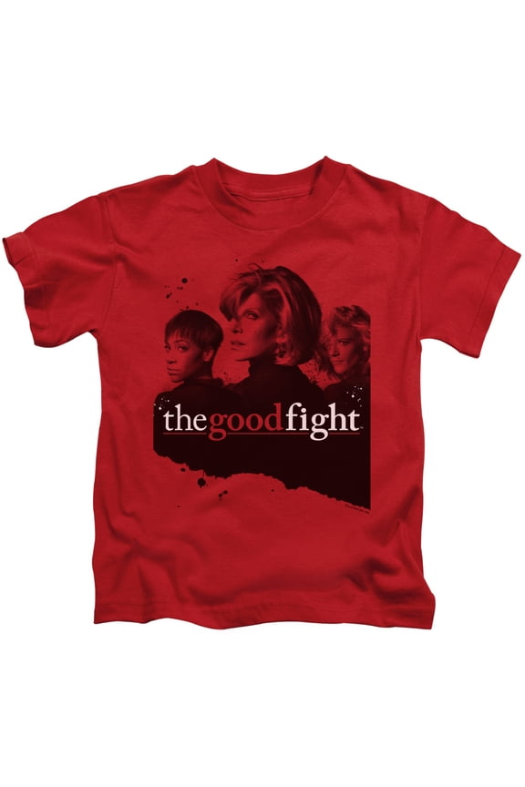The Good Fight Diane Lucca Maia Youth 18/1 T-Shirt Red