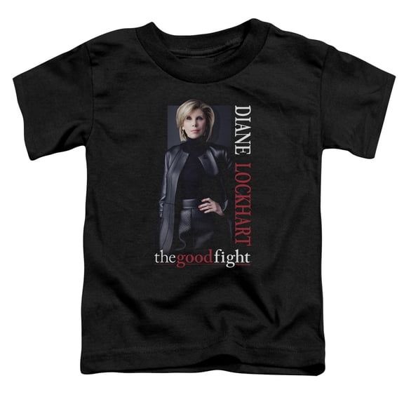 The Good Fight Diane Toddler T-Shirt Black