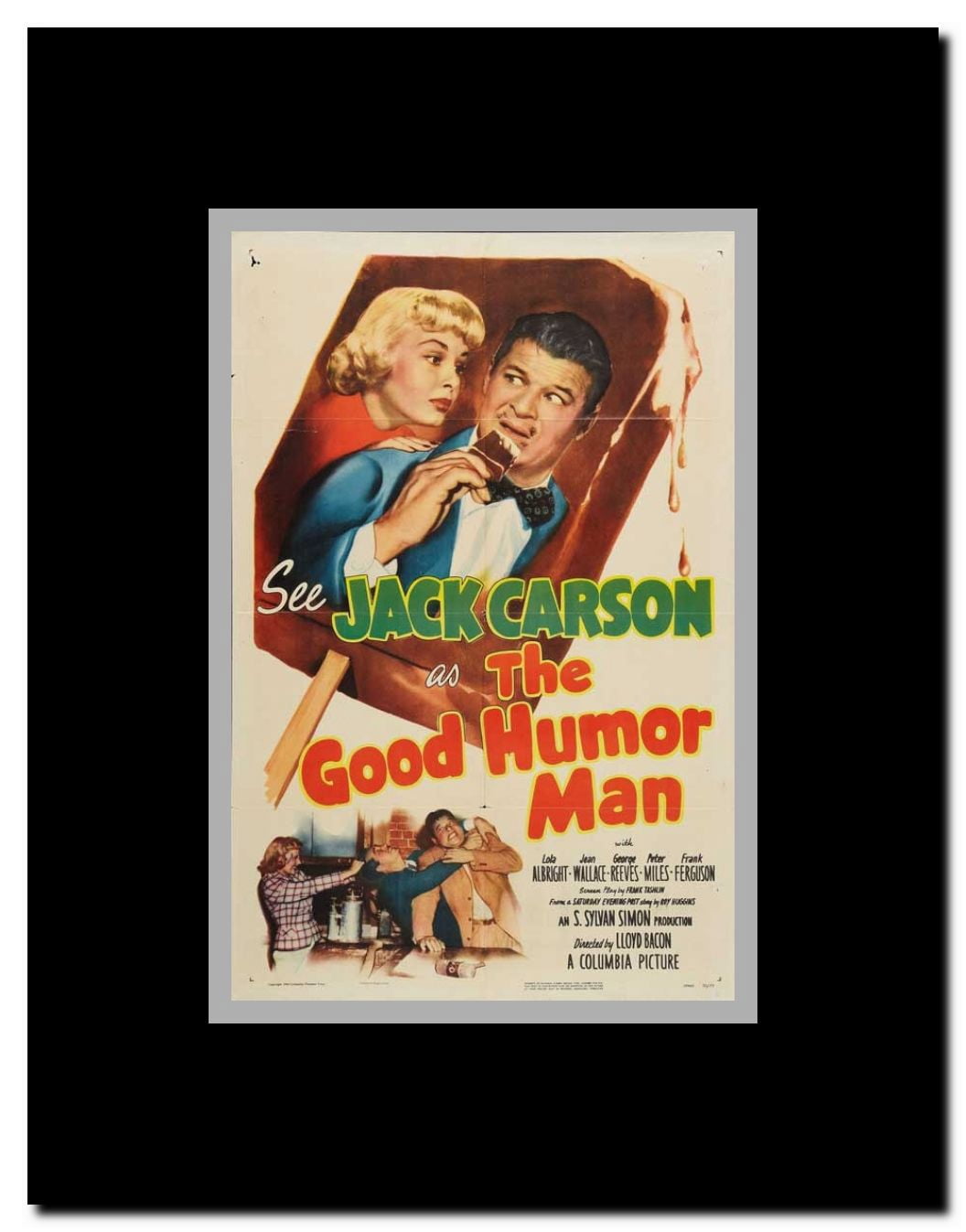 The Good Humor Man Framed Movie Poster
