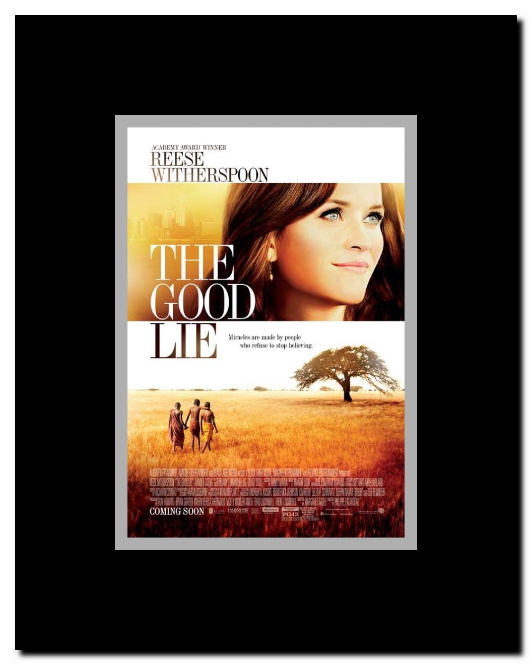 The Good Lie Framed Movie Poster