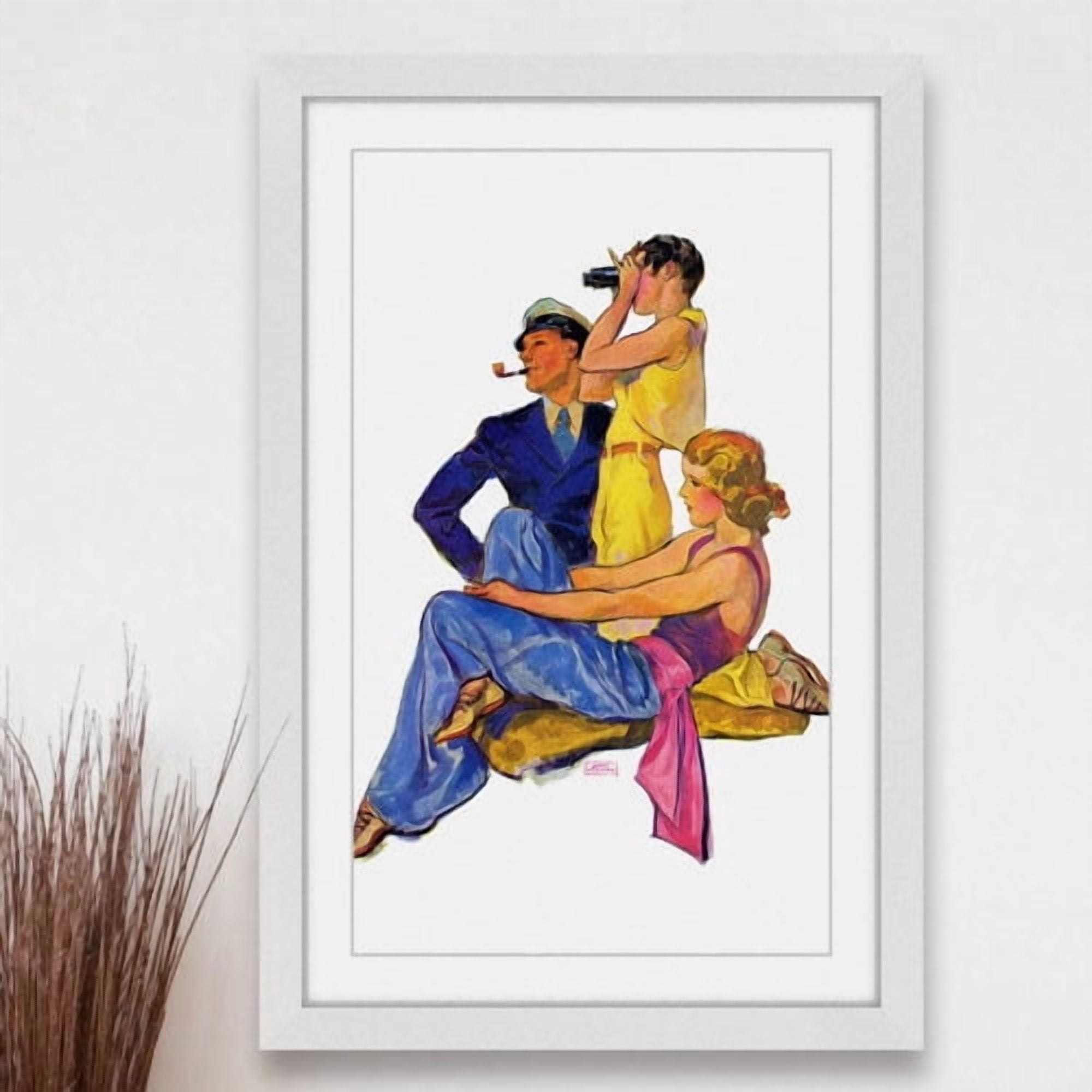 "The Good Life" Framed Painting Print