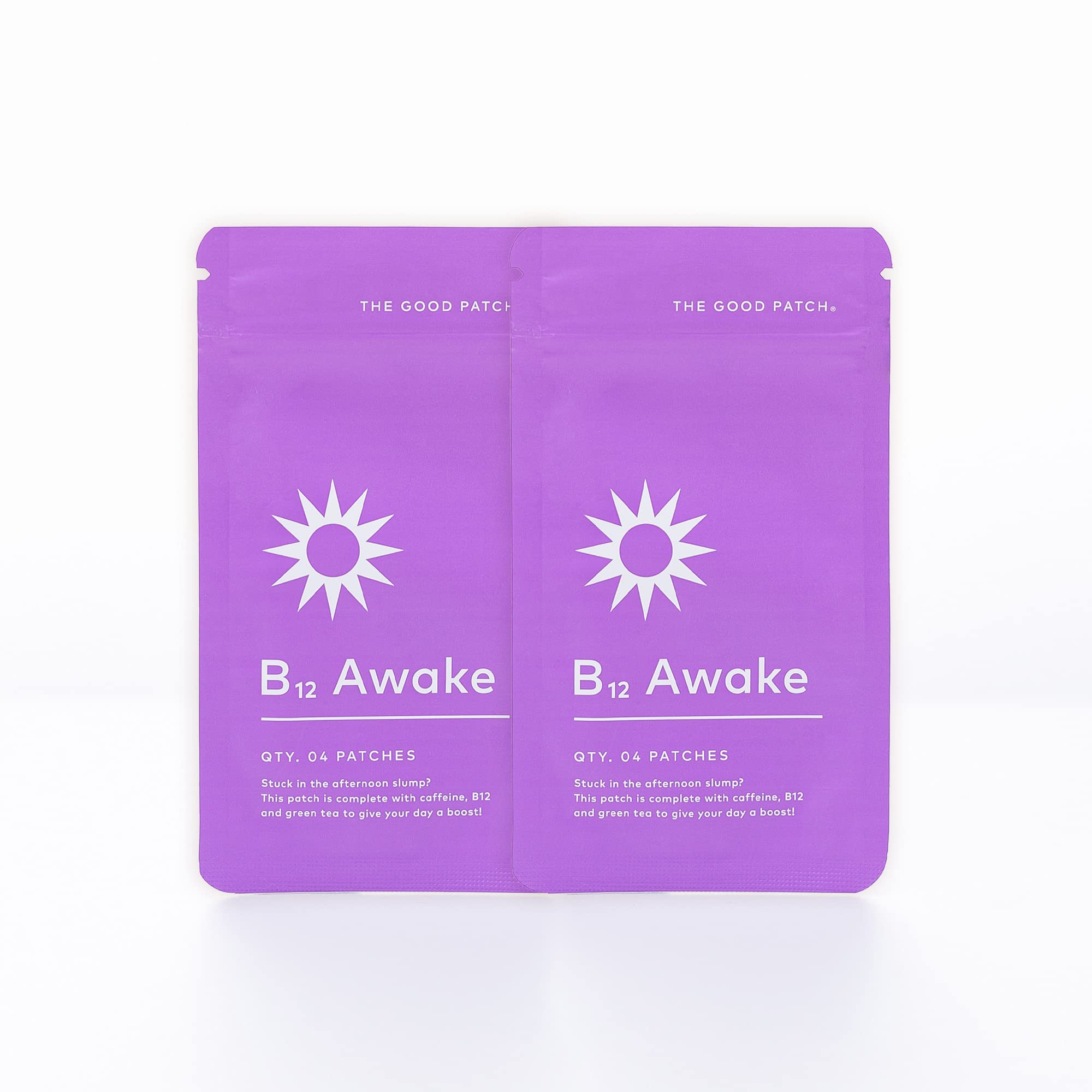 The Good Patch B12 Awake Patch (2 Pouches) (8 Patches)