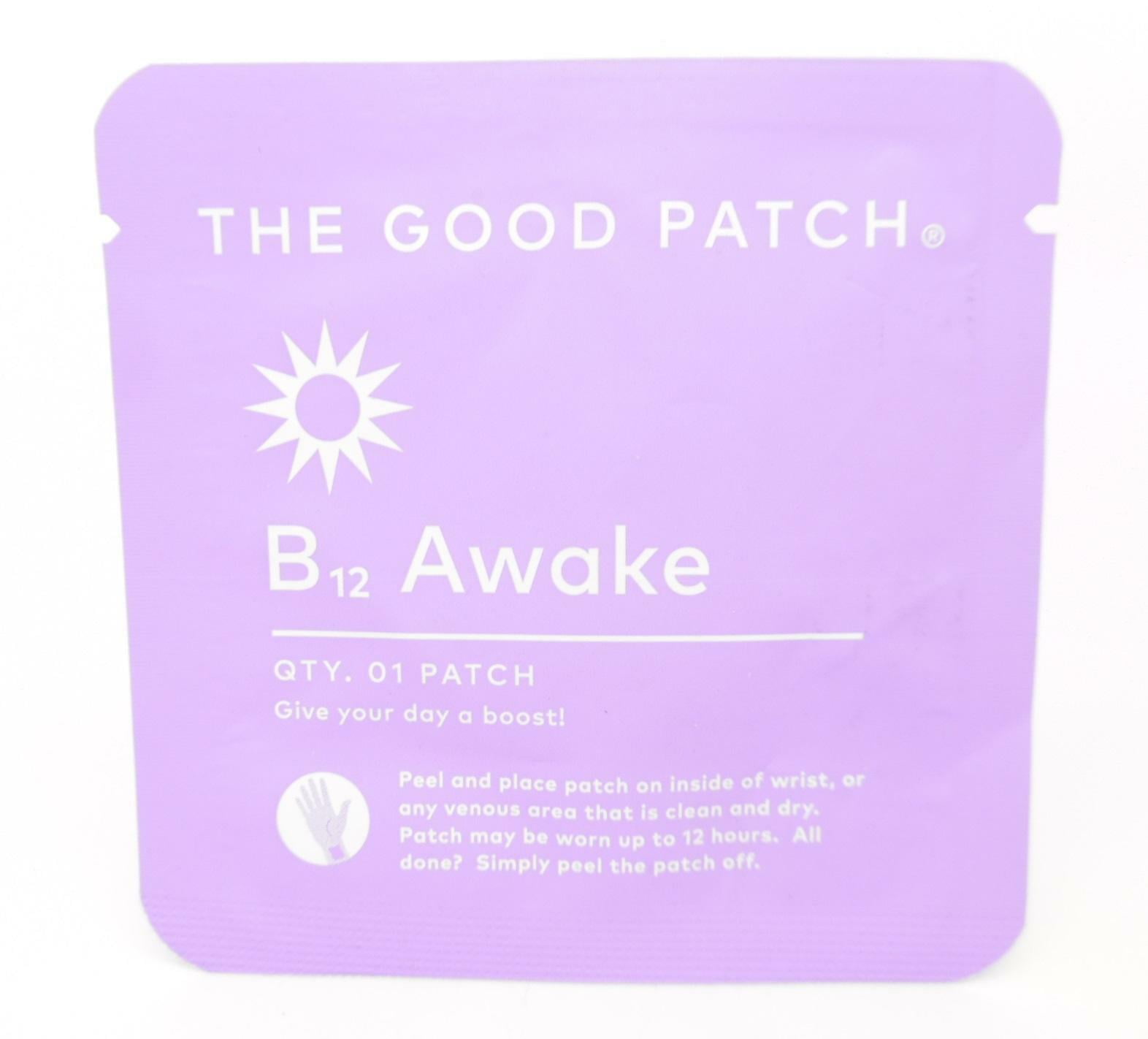 The Good Patch by La Mend B12 Awake Plant Adhesive Skin Patch 1ct
